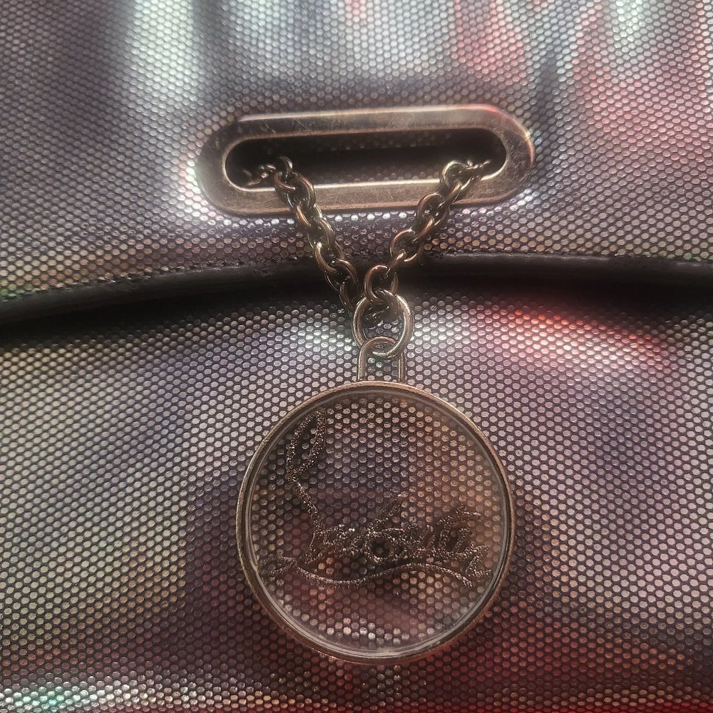 Iridescent Christian Louboutin Wallet on Chain